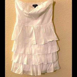 Express strapless dress